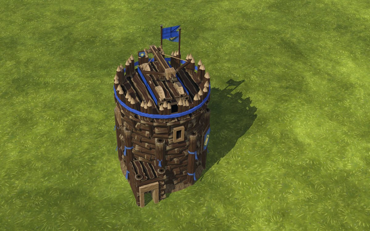 Folktails Round Tower with a Ballista